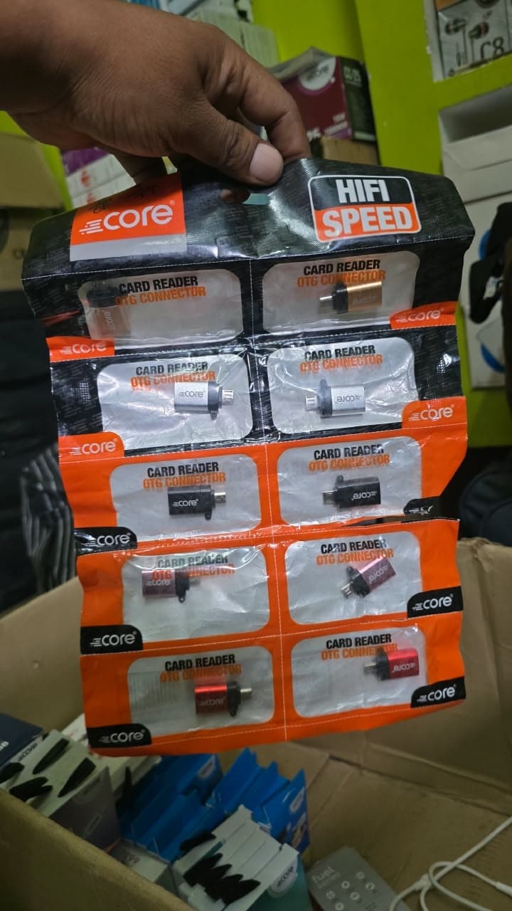 Core Hi-Fi Speed Type-C OTG Connector & Card Reader image 1