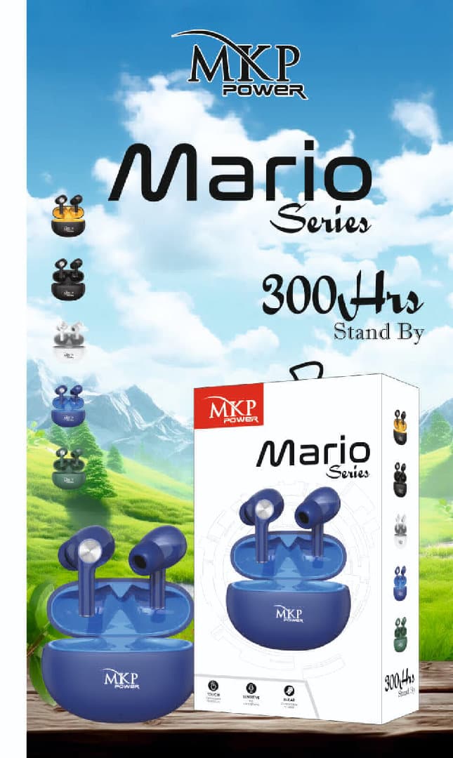 Earbuds mario 300 hrs stand by image 2