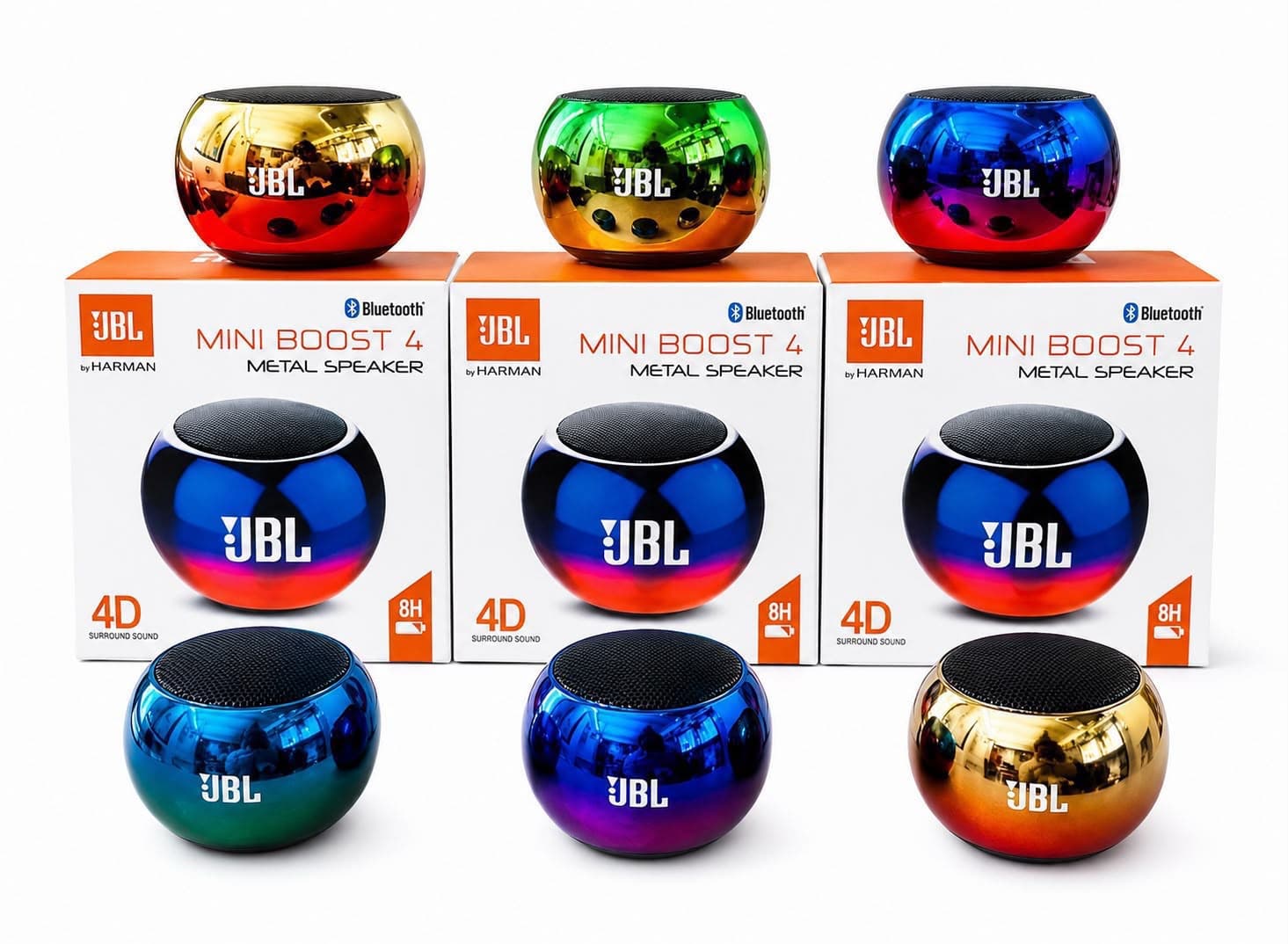 JBL Mini Boost 4 Metal Speaker image 1
