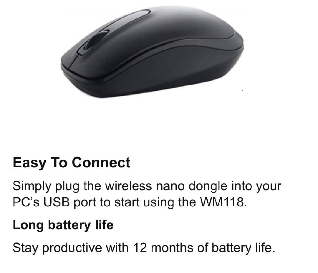 Dell wireless mouse image 1