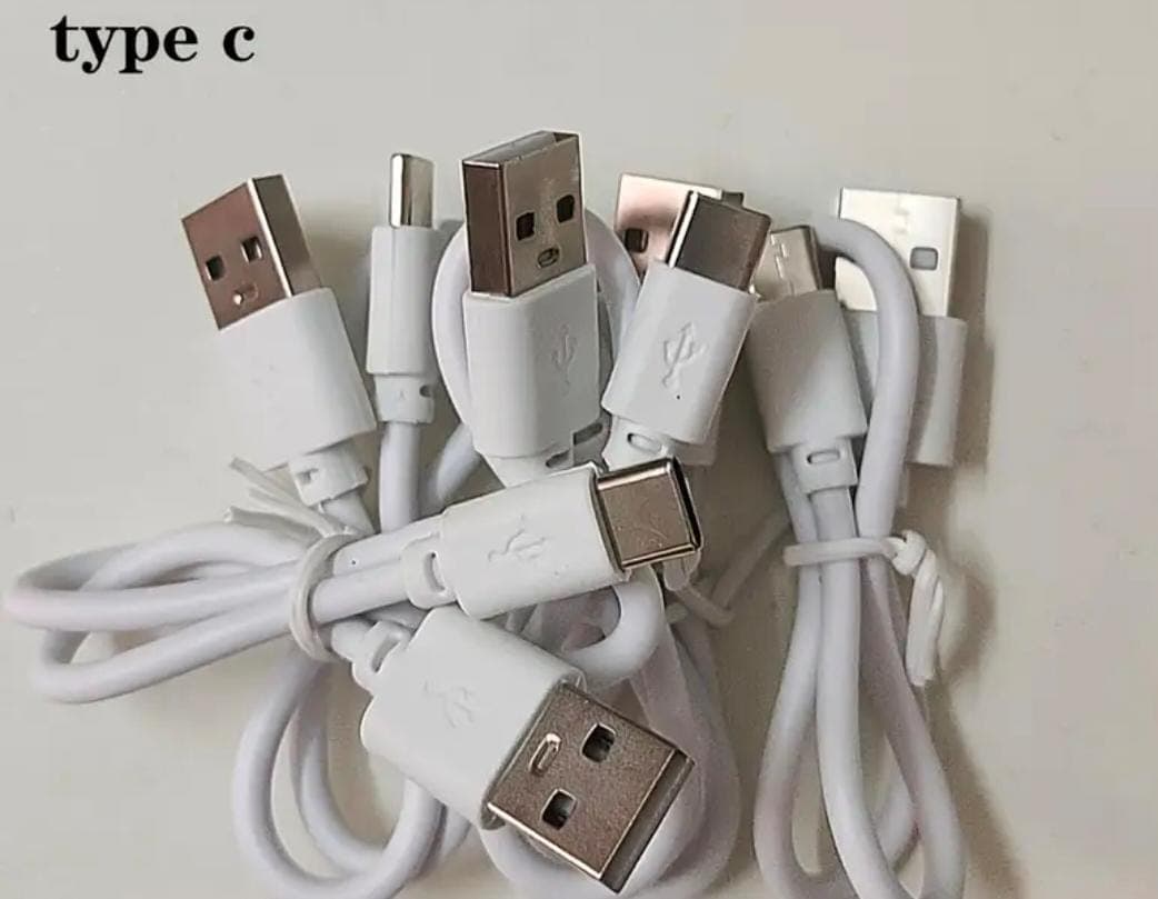 USB Type C to USB A data and charging cables image 2
