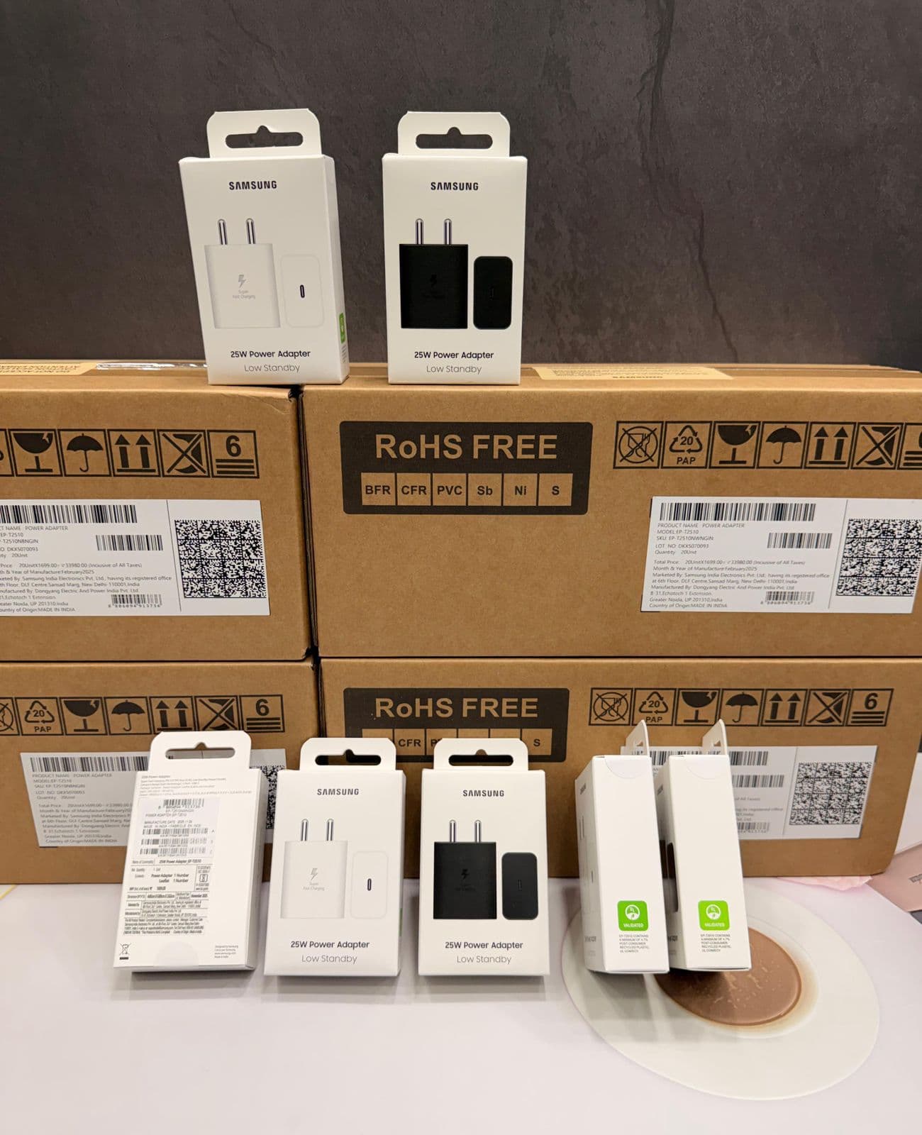 SAMSUNG 25W CARE ORIGINAL POWER ADPTOR1690 image 1