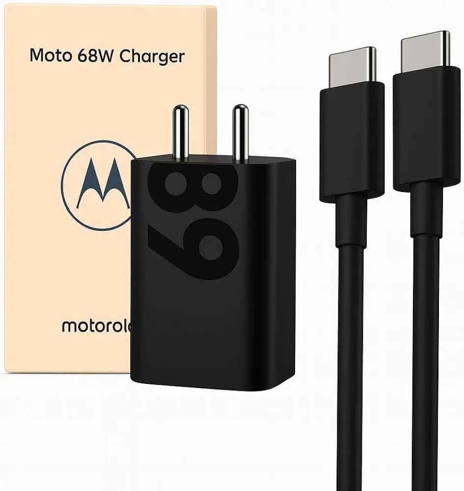 68W Original Motorola Fast Charger USB-C With Cable image 3