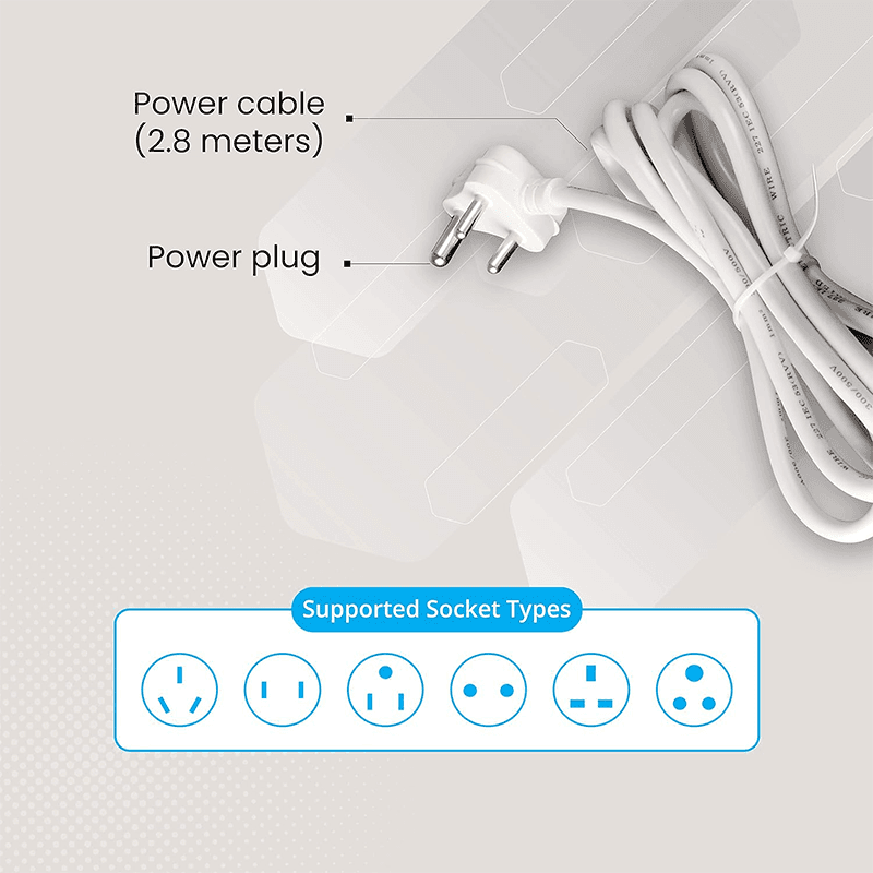 Zebronics PS4301 Power Strip (Power Grip) image 2