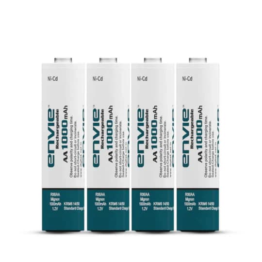 Envie AA 1000mAh Ni‑Cd Rechargeable Battery image 2